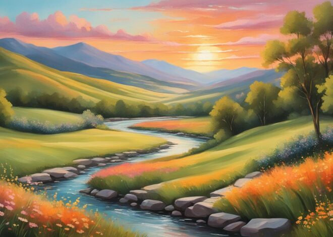 How to Create a Landscape Painting with Acrylics